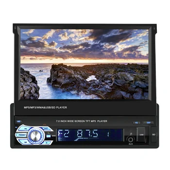 9601 car touch screen autoradio 7'' 1 din Car Video Radio GPS Navigation WIFI MP5 multimedia