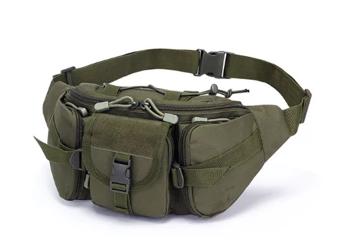 Unisex Tactical Waist Bag with Anti-Theft Design