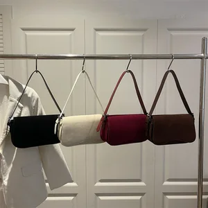 2026 European and American New Flip up Magnetic Buckle Retro Women's Handbag Fashion Single Shoulder Underarm Bag