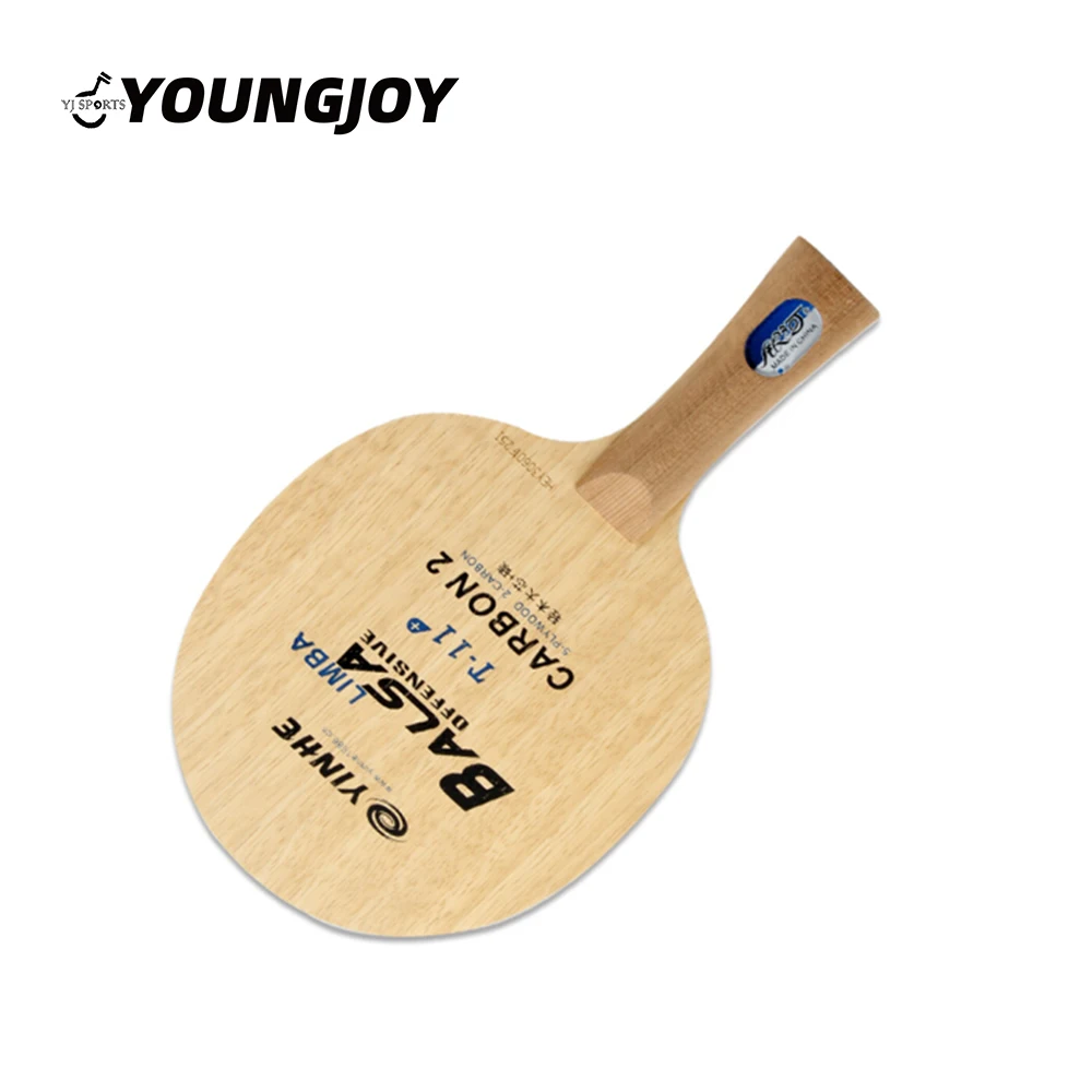 Yinhe T11s легкое управление углеродное волокно легкая бальса Горячая в Юго-Восточной древесине Быстрая атака pro пинг понг ракетка для настольного тенниса