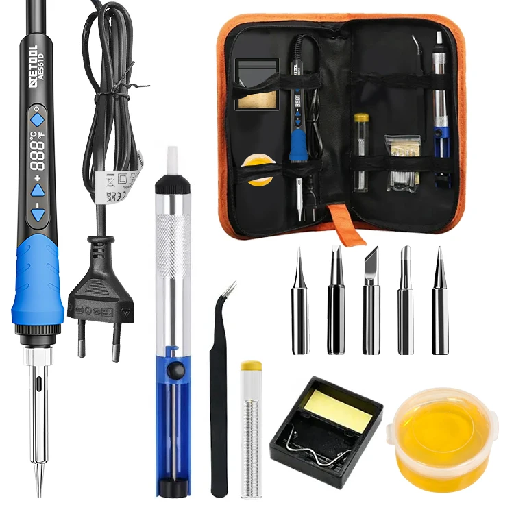 Digital Display Set Industrial-grade Welding 60w Digital Soldering Iron ...