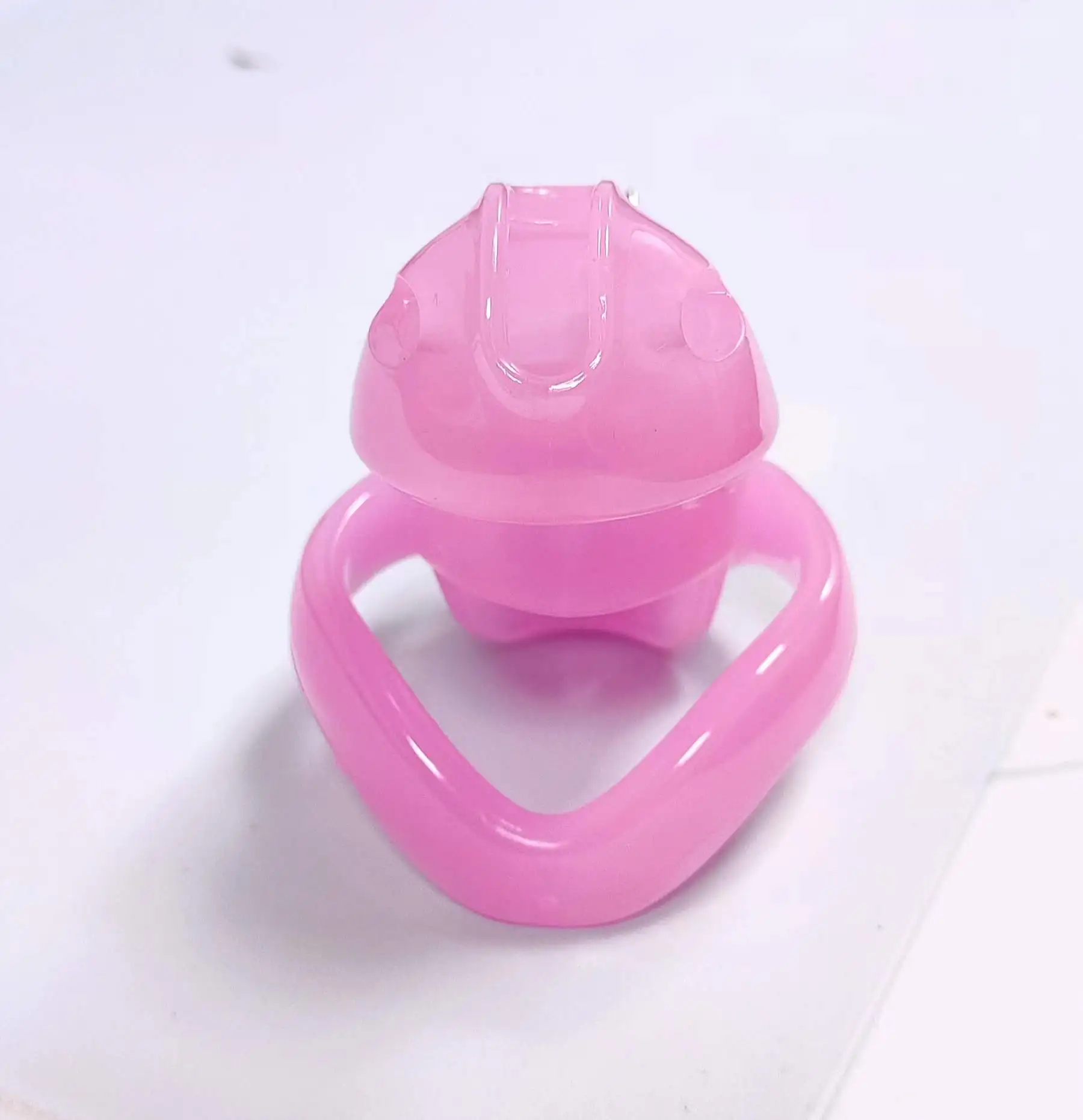 LOVE New design PVC lockable penis cage for man. Chastity Lock Male Penis Imprisonment Lock Ring Roll Abstinence.