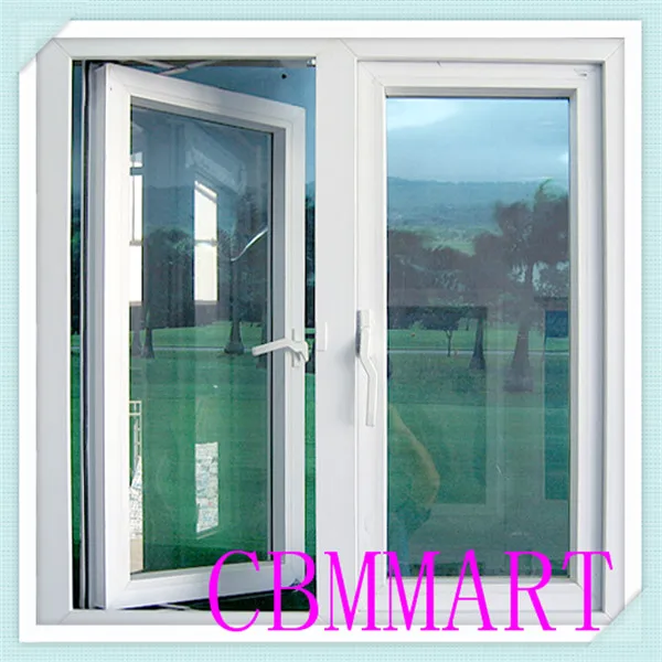 Алюминиевый открытия наружу створки окна ПВХ