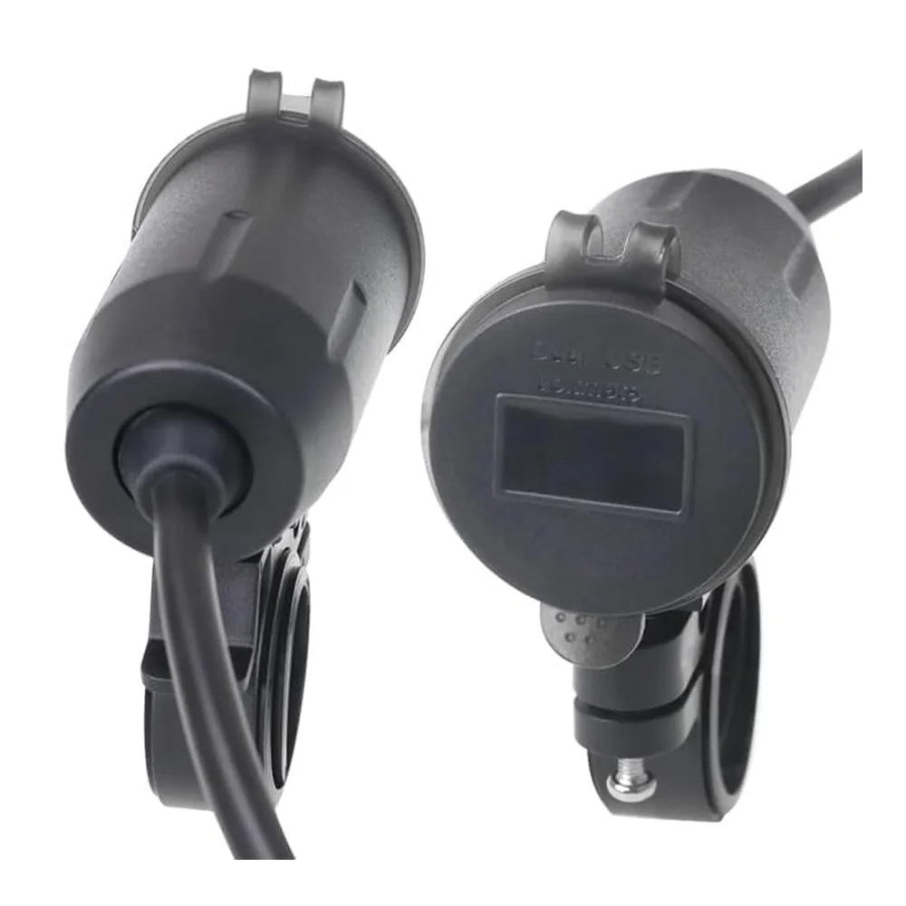 12V USB Type-C e QC3.0 Porta USB per Auto Presa per Caricabatterie Porta di7644