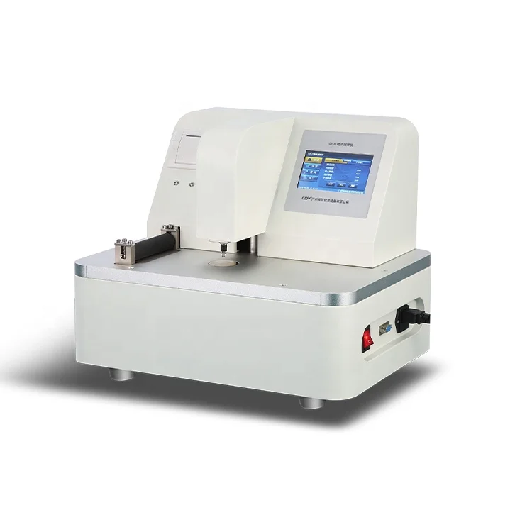 Plastic Film Thickness Measuring Instrument Electronic Thickness Tester with 1 Year Warranty for Packaging & Industrial Use