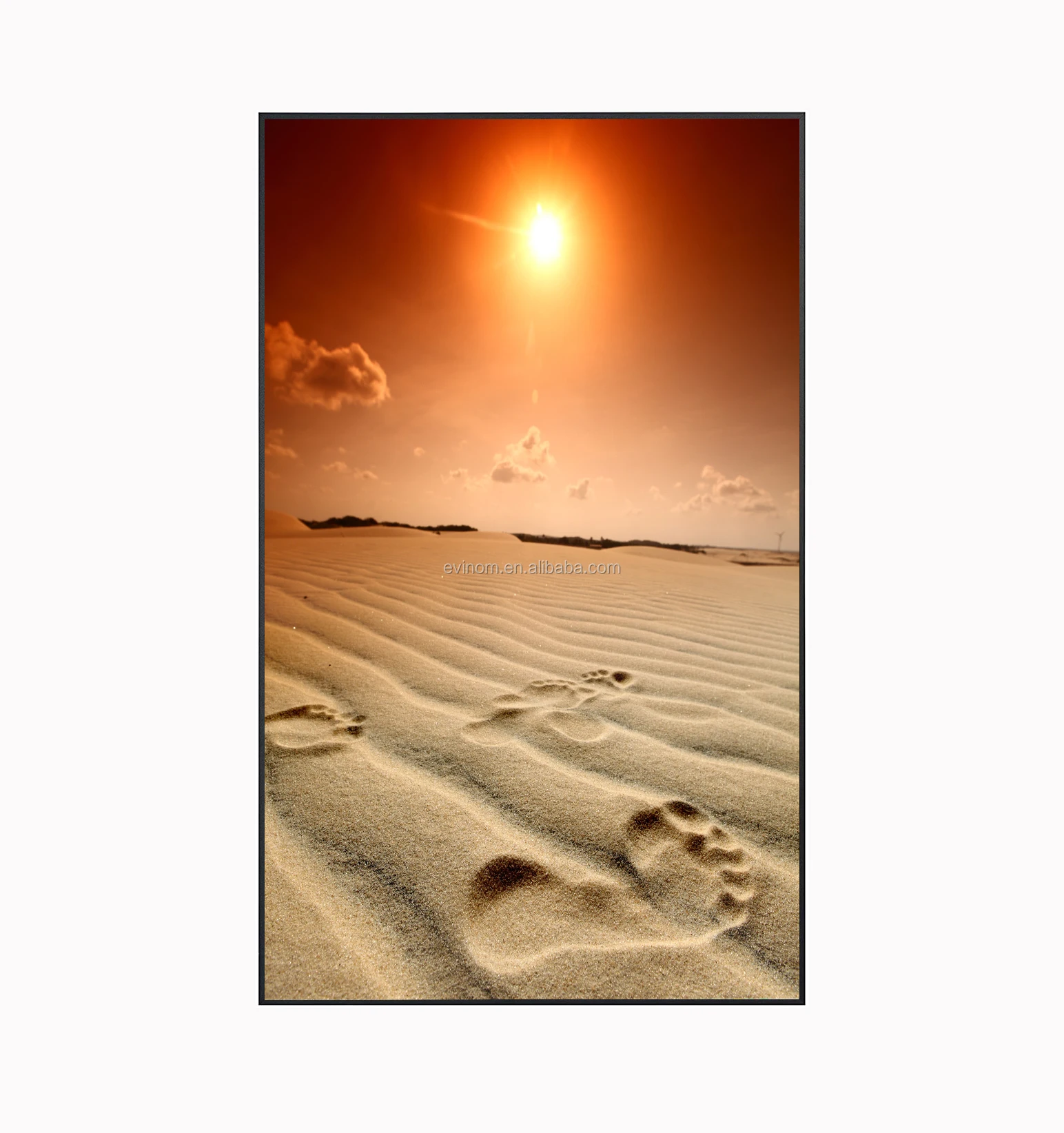 Infrared Heater Far Infrared Heating Panel with UV Picture Size  Printing Vertical Version Infrared Panel Heater