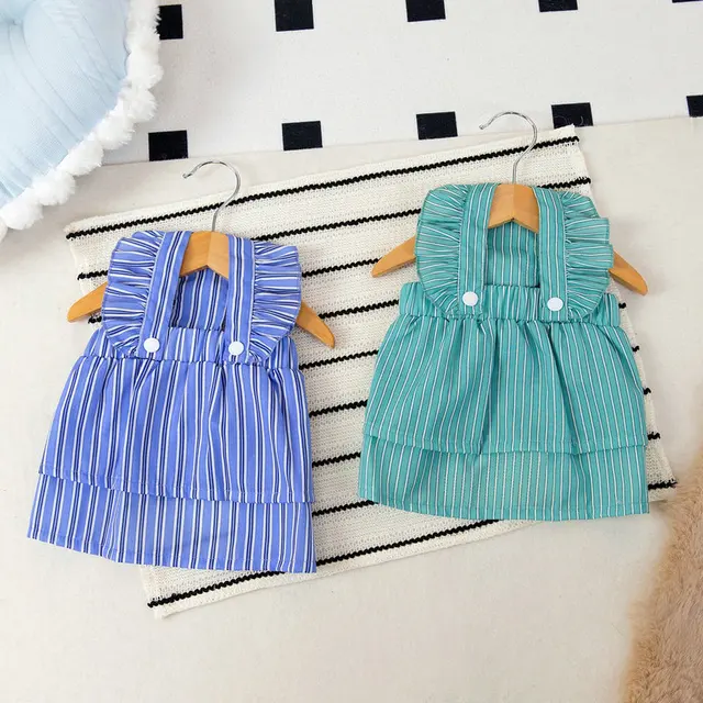 New Stock Pet Skirt Teddy Chihuahua Tiny Dog Summer Dress Wholesale More Style for Choose