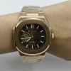 Rose Gold Case+Brown Dial