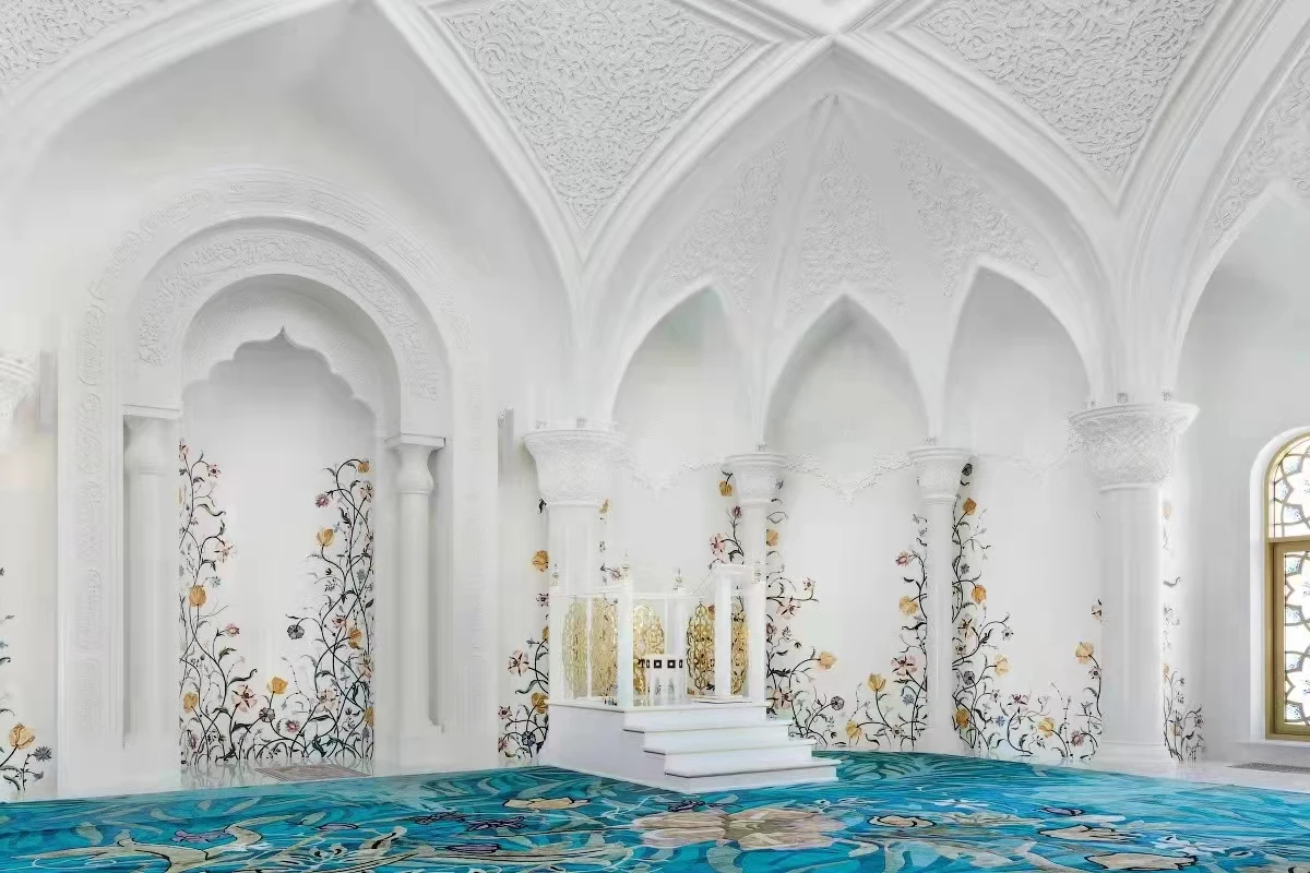 product natural marble mosaic art marble inlay flooring design waterjet medallion mosaic pattern273-0