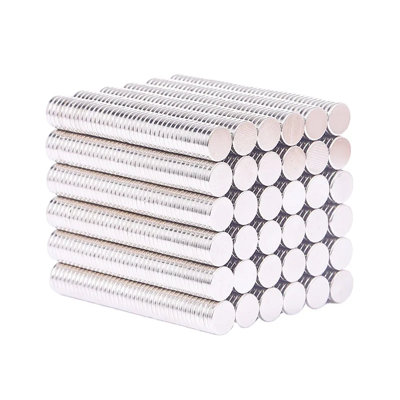 Industrial Circular Nickel Coated Neodymium Magnet Sheet