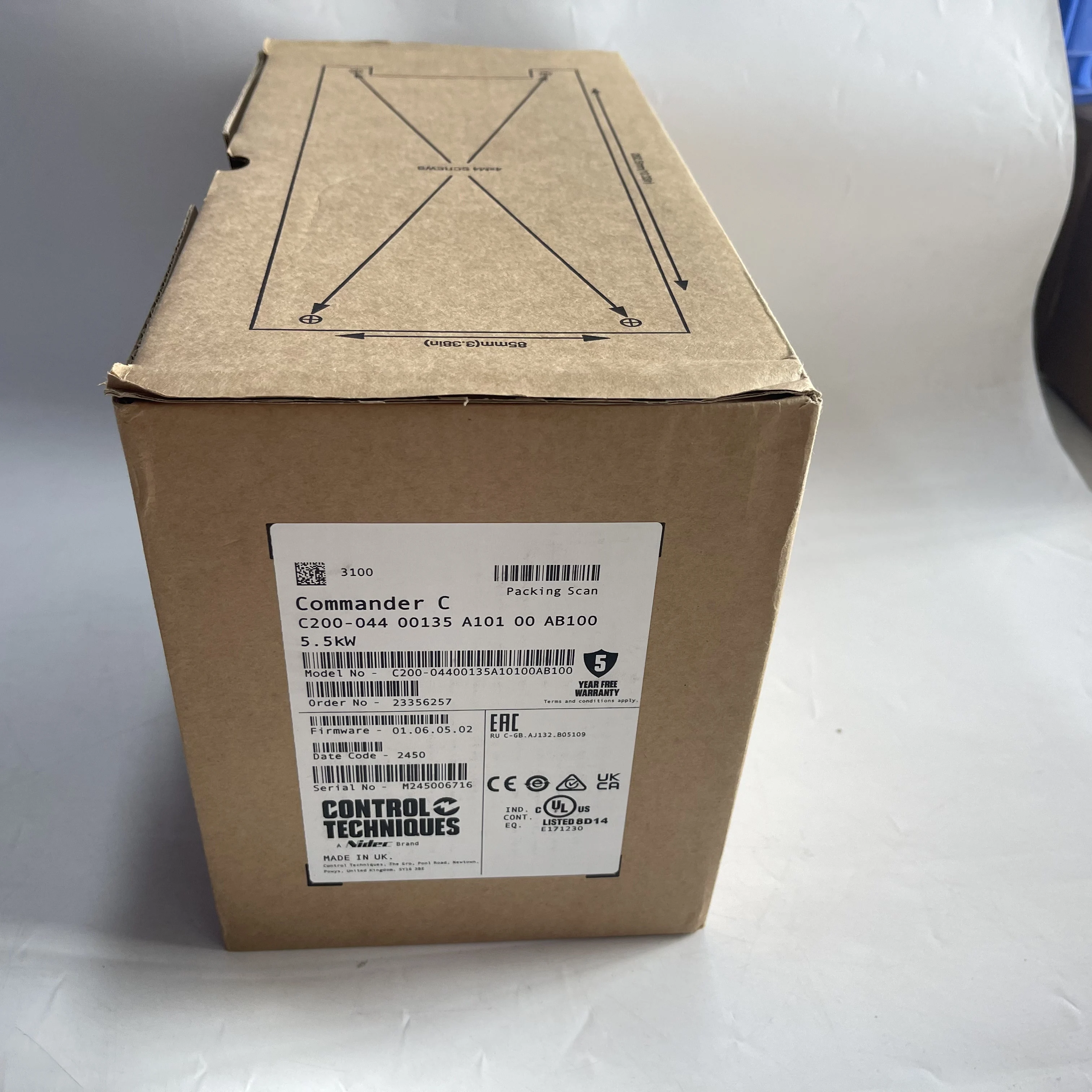 Control Techniques AC Drive Commander C C200-04400135 A101 00 AB100 Control Techniques AC Drive Commander C C200-04400135 A101 00 AB100