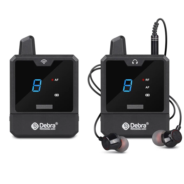 ER-Mini UHF Wireless In-Ear Monitor System Professional Stage Broadcast Sound Card Outdoor ,For Small Concerts , Theater