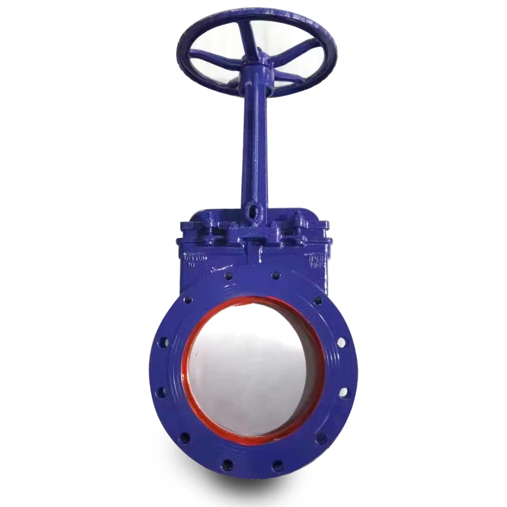 150LB 6 Inch WCB Carbon Cast Steel DUCTILE IRON API Manual Knife Gate Valve