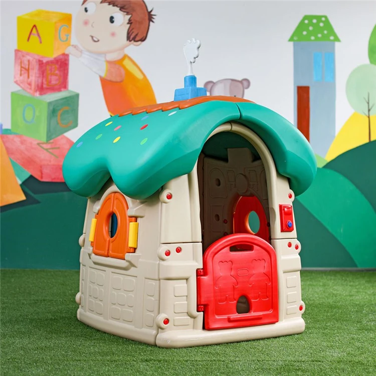 Small Exquisite Beautiful Kids Garden Colorful Plastic Play House small-exquisite-beautiful-kids-garden-colorful-plastic-play-house