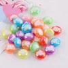 Bear-shaped flat round beads