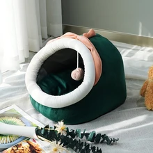 Hot Sale Color Matching Pet Bed Anti-Slip Bottom Pet Nest Pp Cotton Pet Beds Waterloo