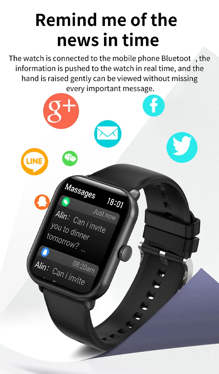 Touch screen smartwatch mobile phone talking sports wrist smart watch mobile phone connect BT calling smart watch