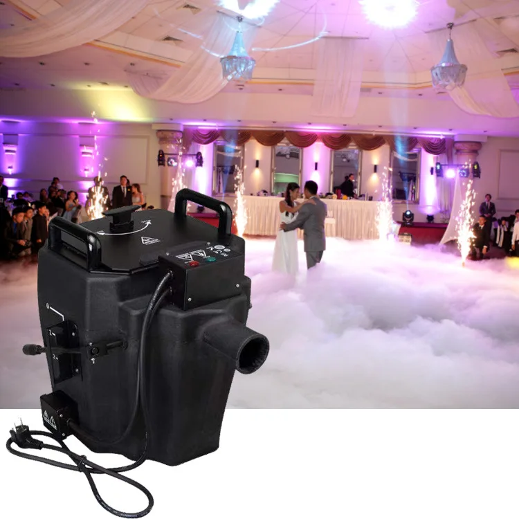 6000w dry ice fog machine hugging low fog dry ice machine adjustable dry ice  low fog machine for wedding