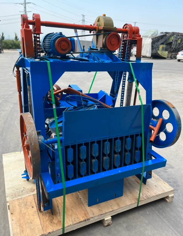 Movable Block Moulder Engines Cement 500 Small Scale Concrete Mini