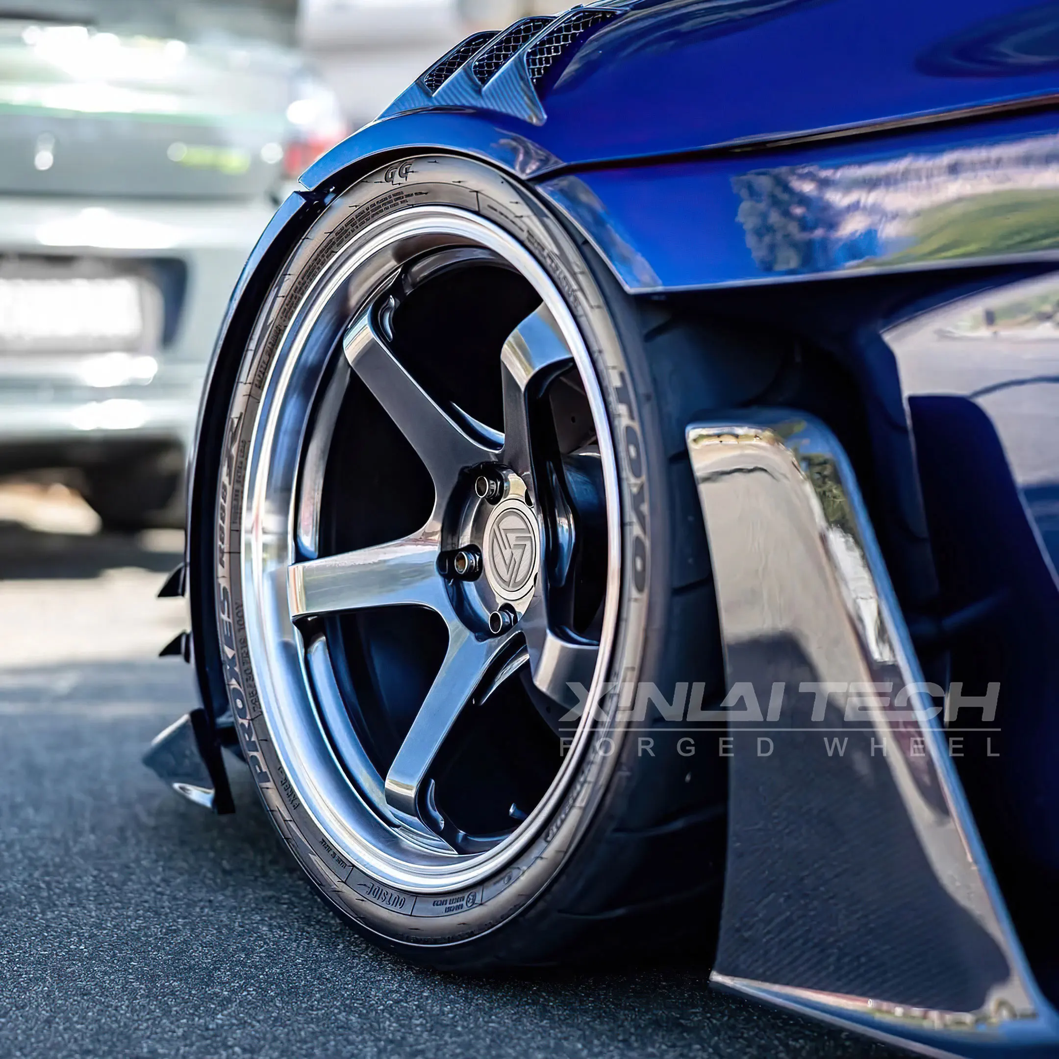 XL Forged 18 19 20 21 22 Inch JDM Polished Finish Car Wheels for Nissan R35 GT-R Skyline GTR R32 R33 R34 5X114.3 Racing Rims - Image 1