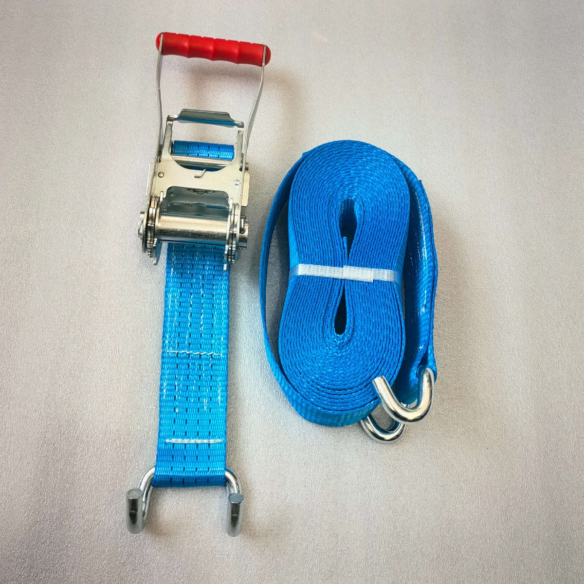 4t Ratchet Tie Down Blue Color bing With U Hook White Zinc Plated Cargo Lashing Klemmschloss