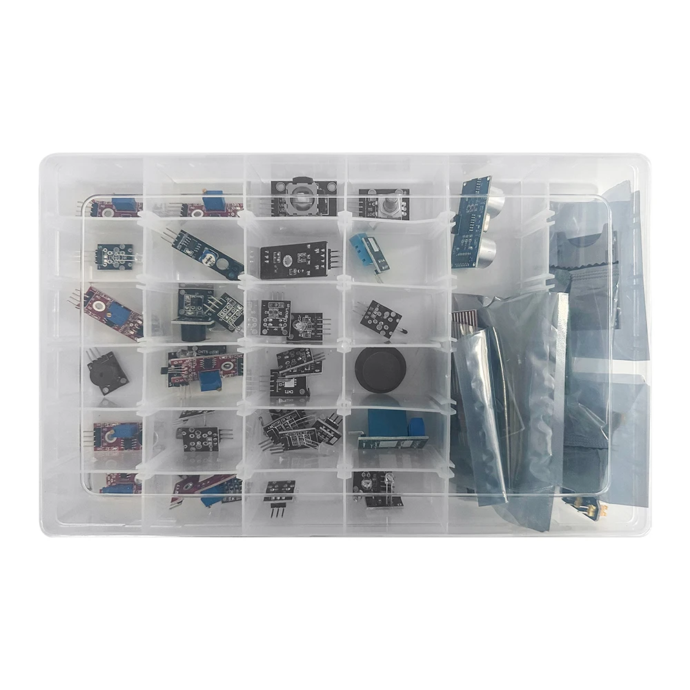 45 In 1 Sensor Modules Kit Starter Learning Sensor Kit For Arduino For ...