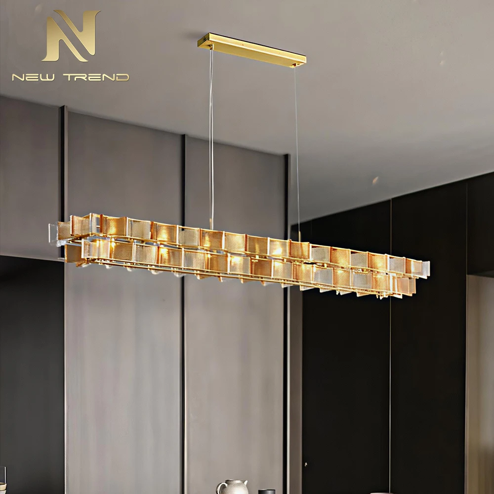 CPL-461 Modern Luxury Murano Glass Ring Chandelier – Large LED Halo Pendant Light for Living Room LED Round Pendant Light