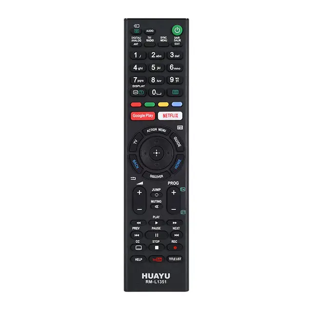 RM-L1351 replacement for Sony smart led lcd tv bravia remote control IR Infrared remote control