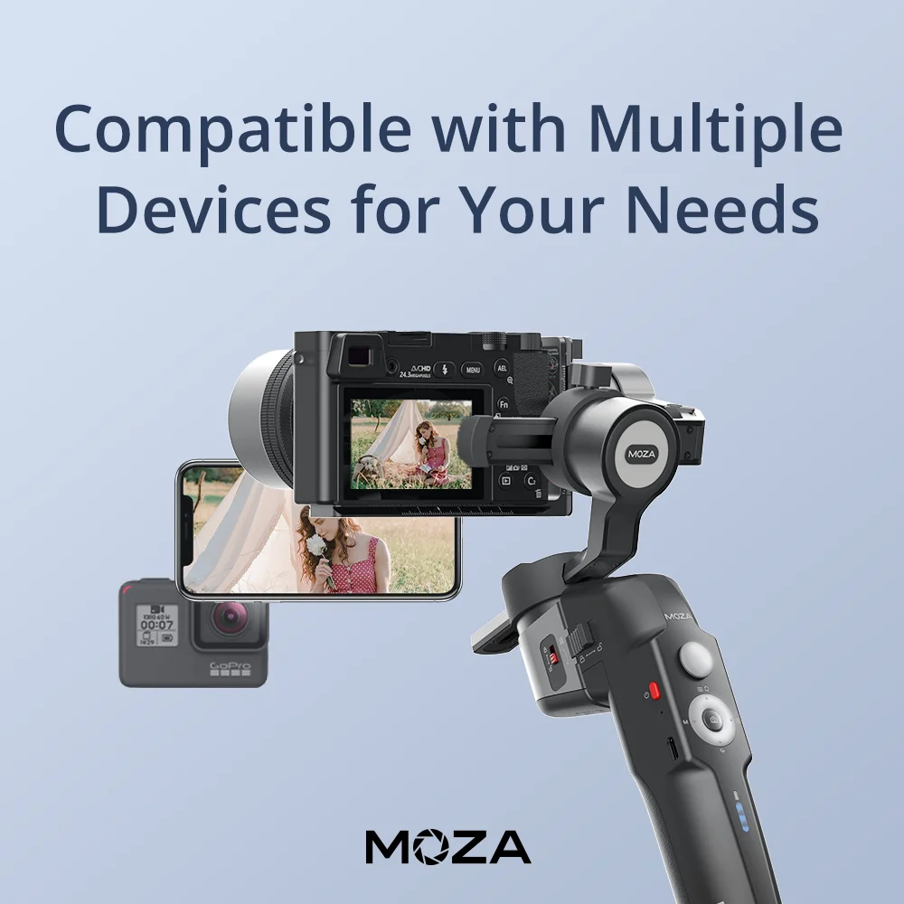 Moza Mini P 3-Axis Handheld Gimbals Stabilizer for Mirrorless Action  Cameras Smartphones Maxload 900g for iPhone 11 Pro Max SE| Alibaba.com