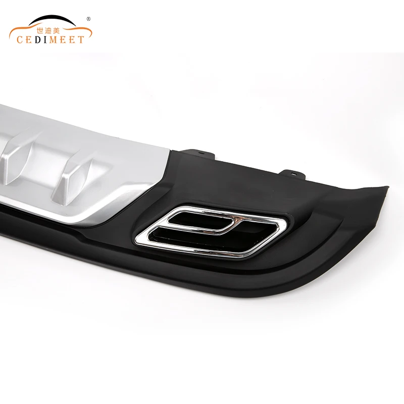 Auto Parts Lower Lip Rear Diffuser PP Plastic Rear Lip Body Kit Rear Bumper Use for Hyundai Elantra 2014