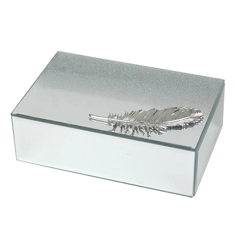 Produktbild von Kristall Utensilienhalter 16cm - Diamantgefüllt Silber Rahmen
