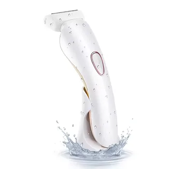 USB Rechargeable Electric Razor Women Lady Body Hair Removal Whole Washable Bikini Trimmer Shaver Legs Underarm