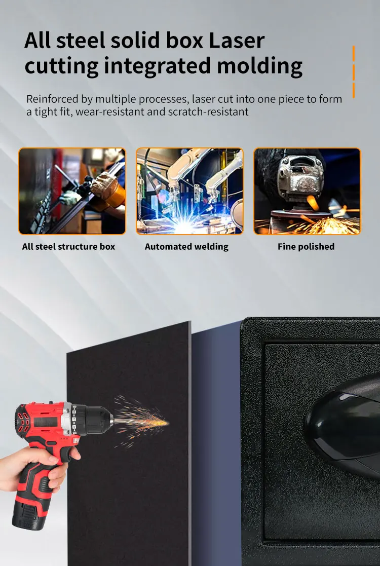 CEQSAFE American Hotel Office Security Digital Keypad Lock Electronic Safe Box manufacture