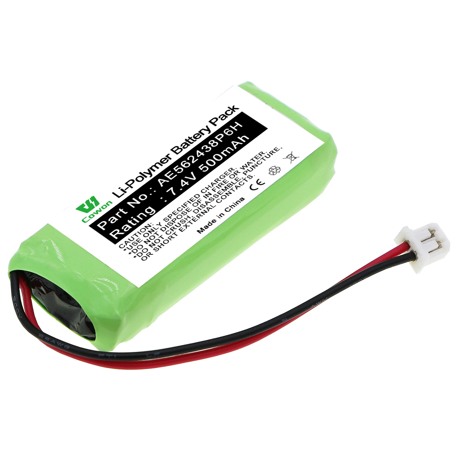 7.4V 500mAh 3500-NCP 3502-NCP Super-X Li-Polymer Battery Pack AE562438P6H Battery for Sport Transmitters