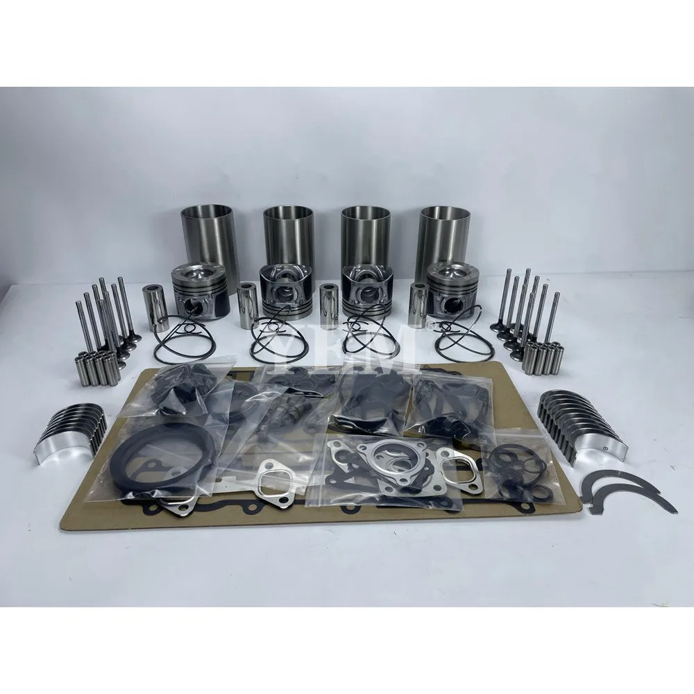 For Doosan D24 Cylinder Liner Kit and Gasket Kit With Engine Bearing Thrust Washer Valve Guide Engine Spare Part Engine Parts 3