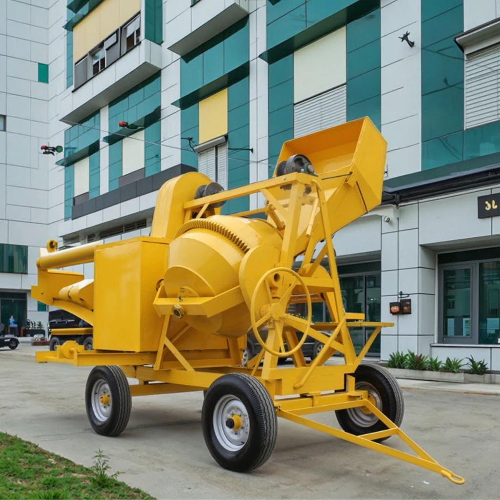 Wholesale Concrete Mixer with Lift A2-510LT Concrete Mixer With Winch diesel Concrete Mixer Machines for Sale