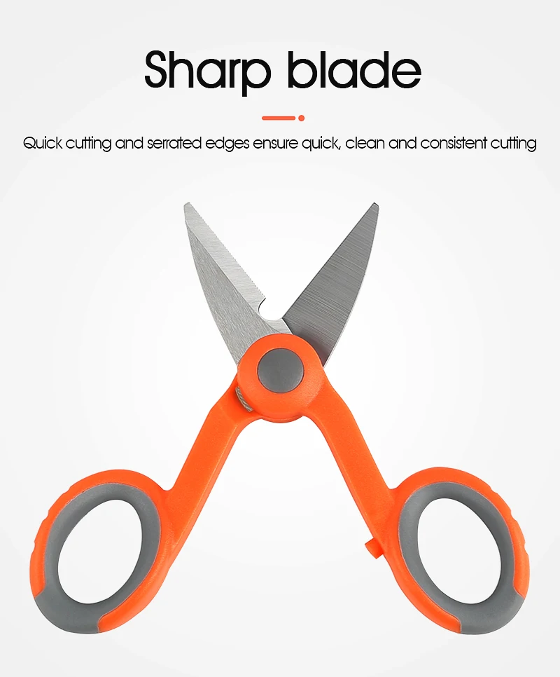 fiber optic aramid scissors  duarably simple  fiber stripping optical fiber optical scissors hand tool