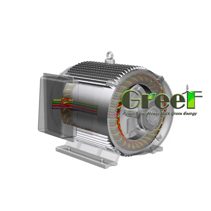 12000W Permanentmagnetgenerator – 600 U/min, 3-Ph Produktbild-Vorschau 3