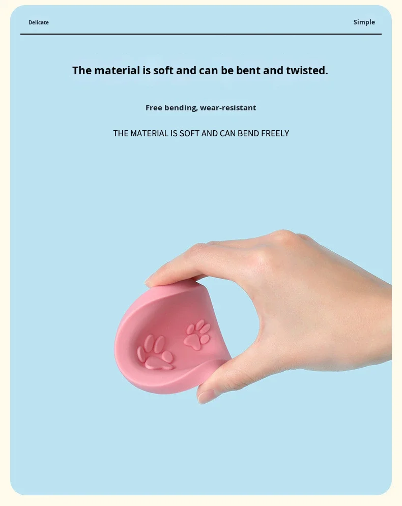 Small Dog & Cat Food Can Lids Reusable & BPA-Free Silicone Covers Food Grade for Pet Care Universal Application supplier