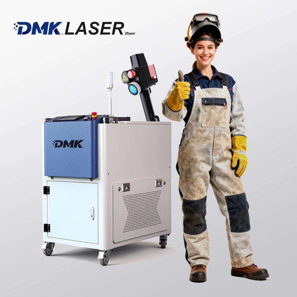 DMK Ultra 1500w 3000w  4000w 6000w Laser Rust Removal Machine Cw Laser Cleaning Machine With Texturing Head