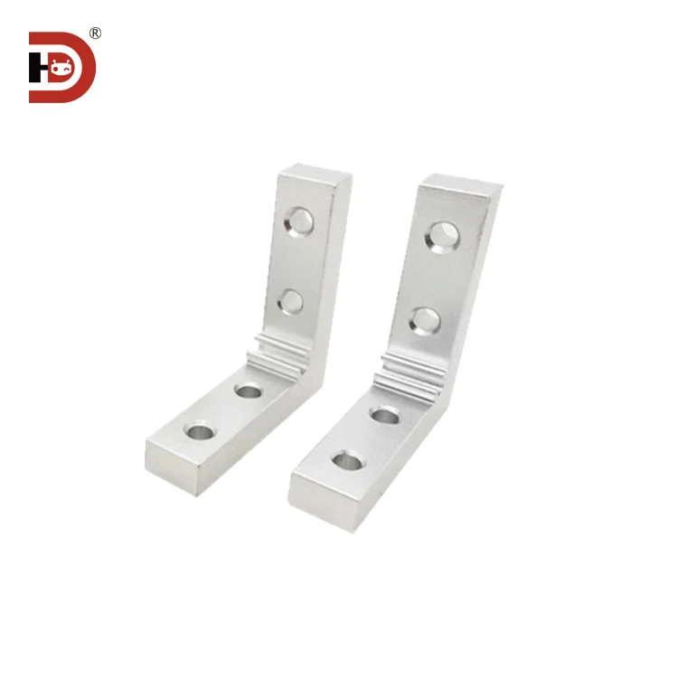55 High Vertical Corner Code Fixing Parts, Aluminum Profile Accessories, Connecting Brackets, Extruded Corner Code Fasteners details