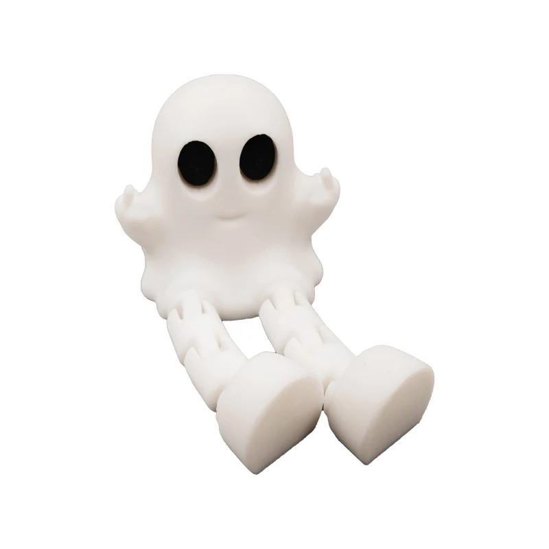 Halloween Home Decoration Ghost Toy Faceless Cape Man 3d Printed Cute Desktop Decorations