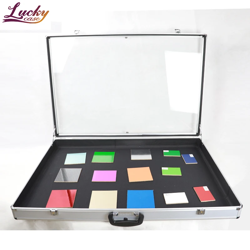 Professional Customized Hard Aluminum Table Top Acrylic Display Case