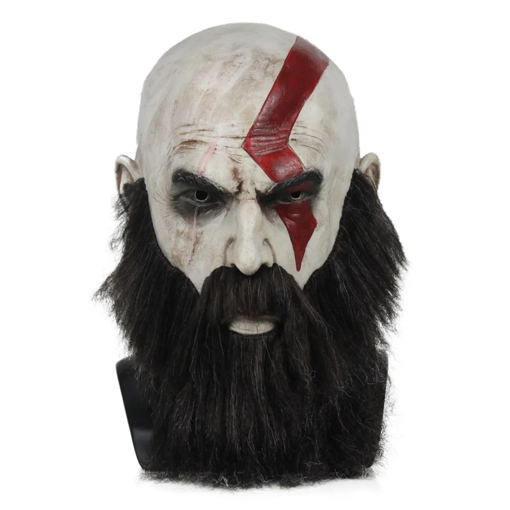 Halloween Superhero God Of War Mask Party Horror Costume God Of War 4
