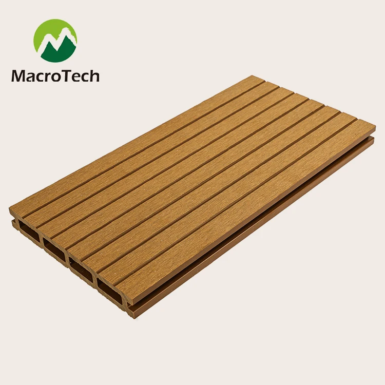 Wood Plastic Floor WPC China manufacturer 150x21mm Hollow outdoor WPC terrace board decking