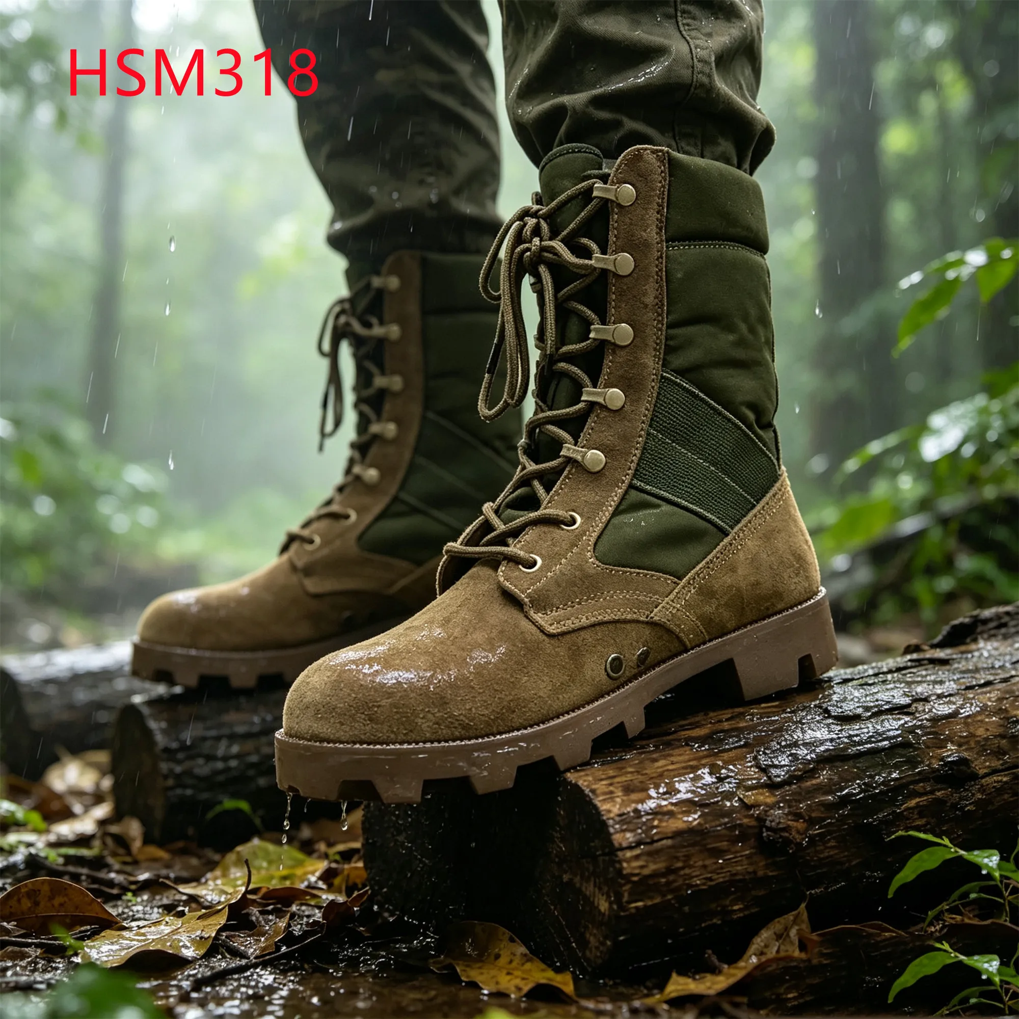 LXG,Forest Exploration Water-repellent Function Training Boots Mountain Land On-site Rescue Vietnam Jungle Boots for Sale HSM318