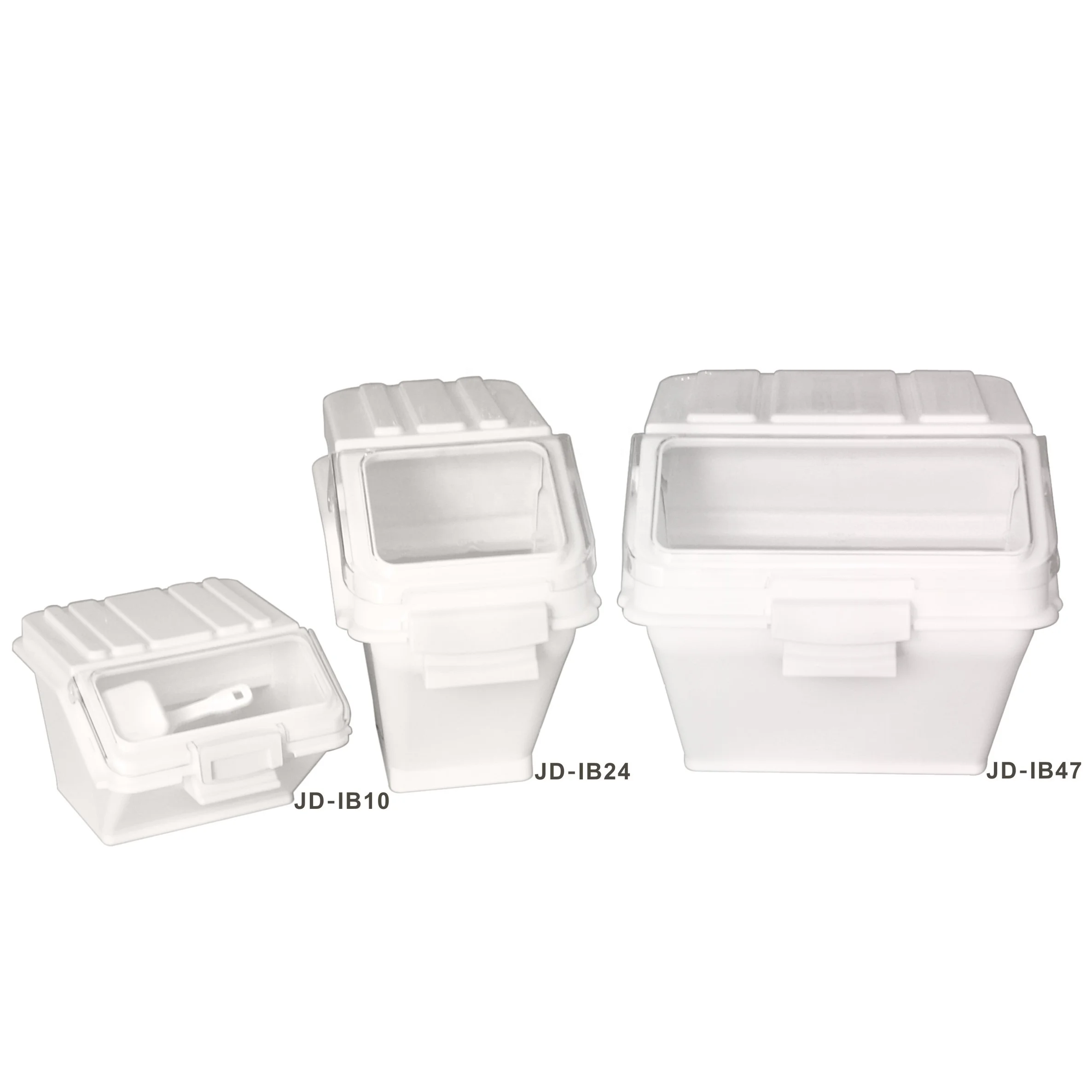 Ingredient Bins: Tapered Food Grade Storage Tubs » Plastic Containers Shop ®