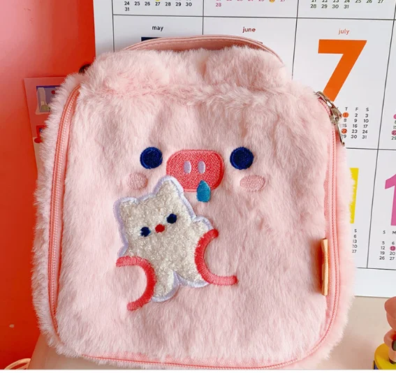 terry cloth makeup bolsa