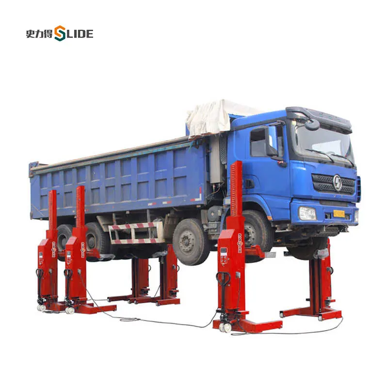 SLD 4 Columns Hydraulic Lift for  Trucks Bus  6t Car Trailer Crane