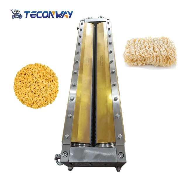 For Monde Nissin Burr-free Instant Ramen Noodle Cutter Wavy Shaper for Commercial Fried Instant Noodles Machine Production 4
